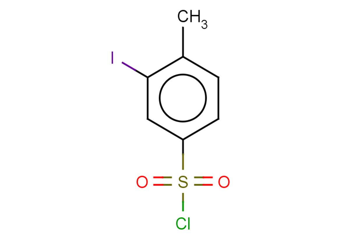 3-iodo-4-methylbenzene-1-sulfonyl chloride