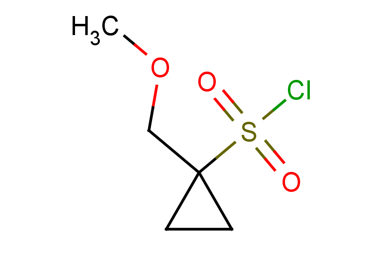 1-(methoxymethyl)cyclopropane-1-sulfonyl chloride