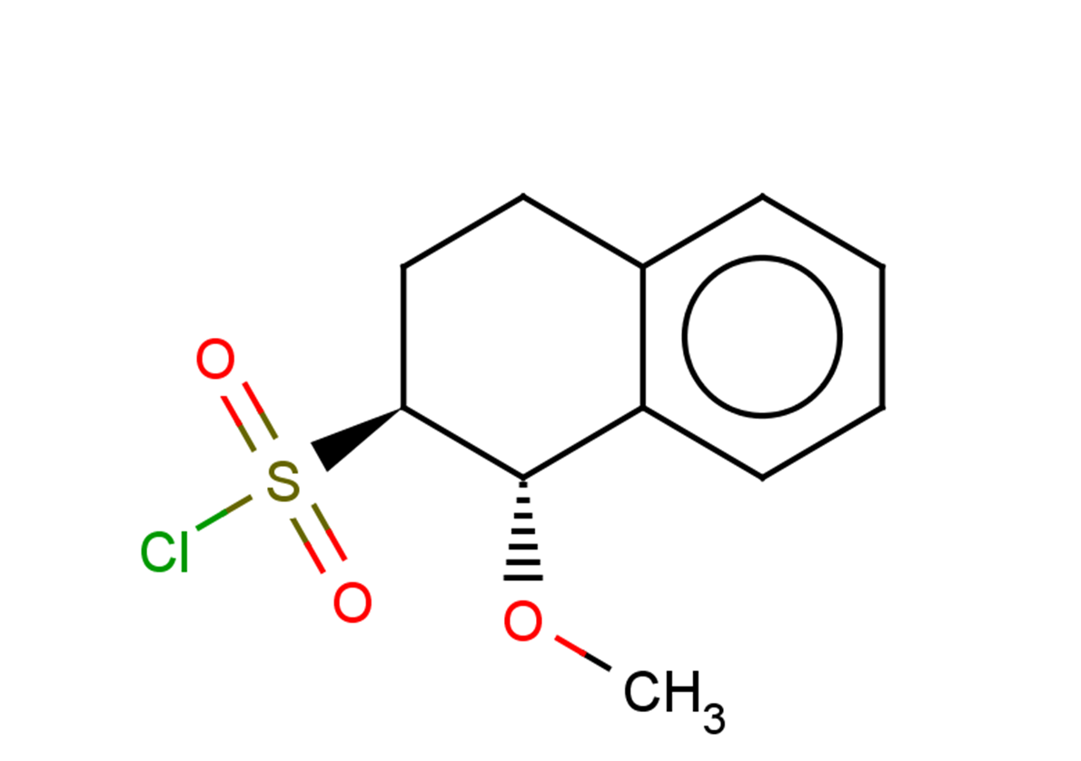 rac-(1R,2R)-1-methoxy-1,2,3,4-tetrahydronaphthalene-2-sulfonyl chloride, trans