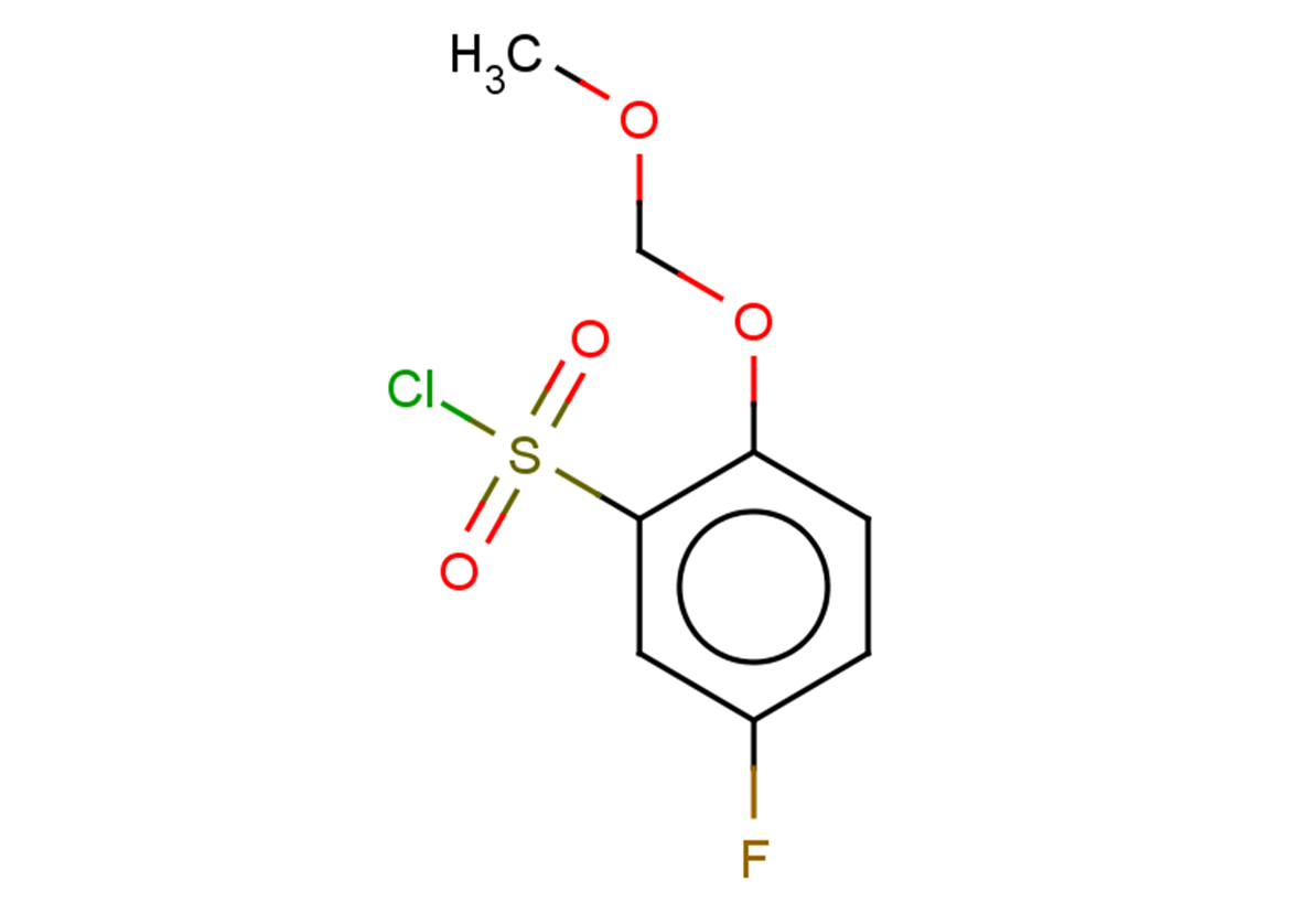 5-fluoro-2-(methoxymethoxy)benzene-1-sulfonyl chloride