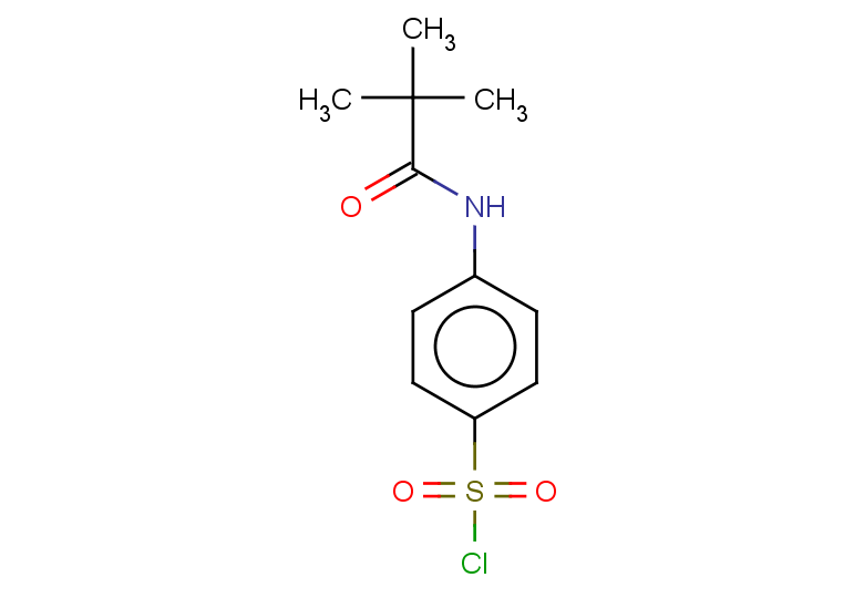 4-(2,2-dimethylpropanamido)benzene-1-sulfonyl chloride