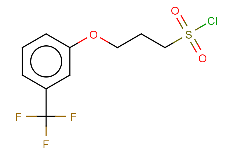 3-[3-(trifluoromethyl)phenoxy]propane-1-sulfonyl chloride