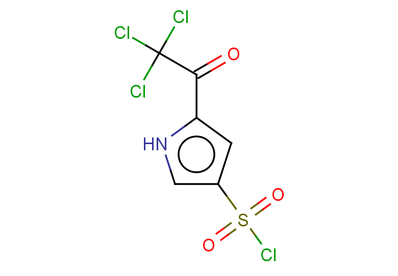 5-(2,2,2-trichloroacetyl)-1H-pyrrole-3-sulfonyl chloride