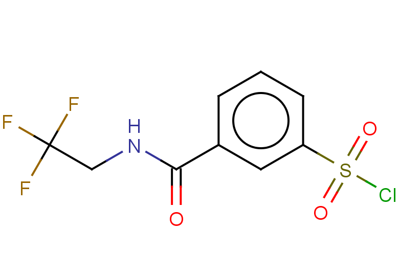 3-[(2,2,2-trifluoroethyl)carbamoyl]benzene-1-sulfonyl chloride