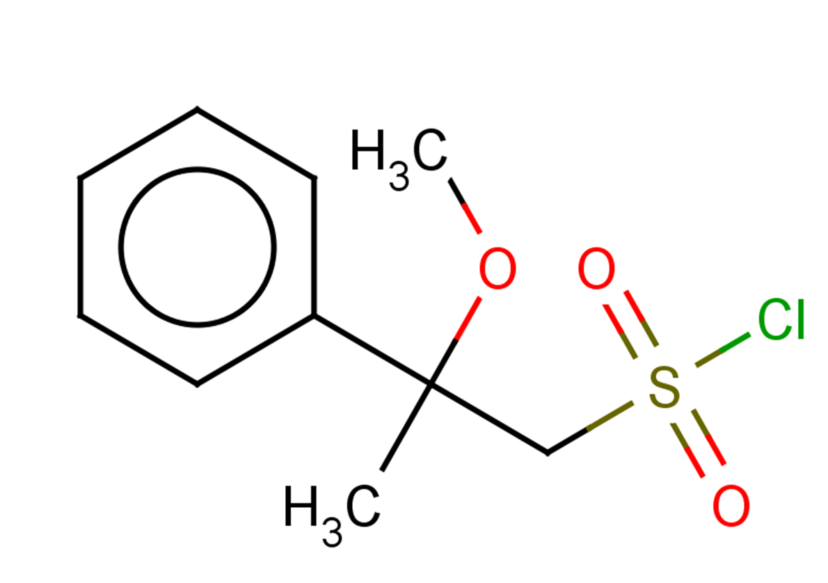2-methoxy-2-phenylpropane-1-sulfonyl chloride