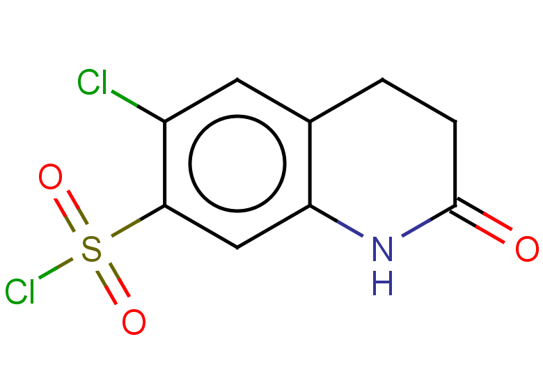 6-chloro-2-oxo-1,2,3,4-tetrahydroquinoline-7-sulfonyl chloride
