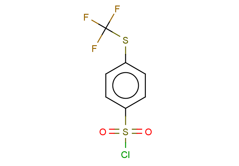 4-[(trifluoromethyl)sulfanyl]benzene-1-sulfonyl chloride