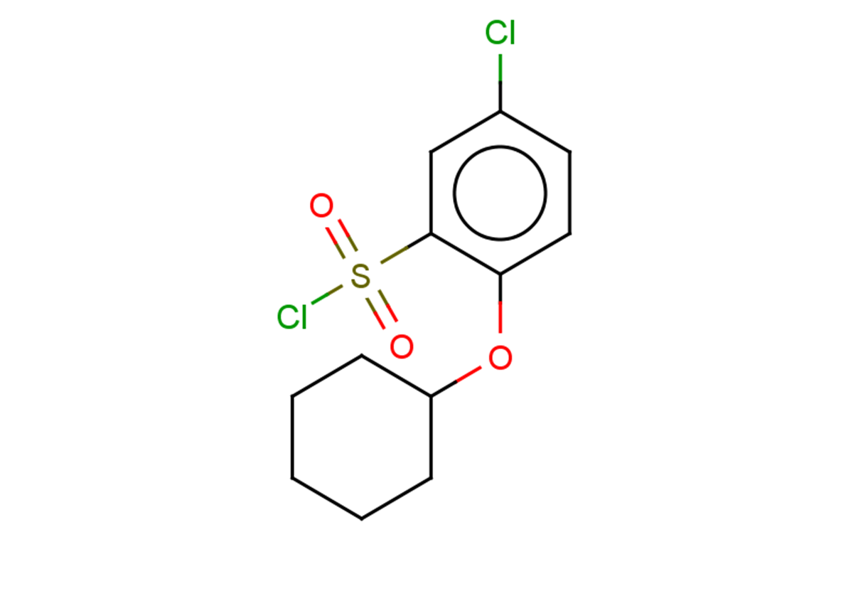 5-chloro-2-(cyclohexyloxy)benzene-1-sulfonyl chloride