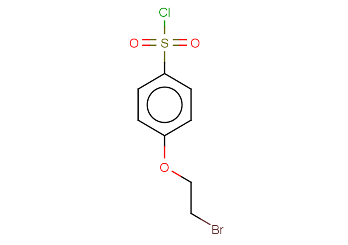 4-(2-bromoethoxy)benzene-1-sulfonyl chloride