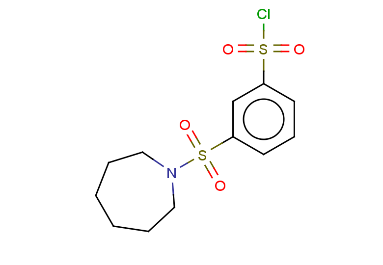 3-(azepane-1-sulfonyl)benzene-1-sulfonyl chloride
