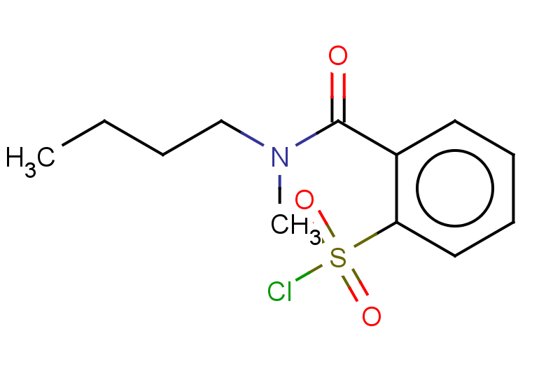 2-[butyl(methyl)carbamoyl]benzene-1-sulfonyl chloride