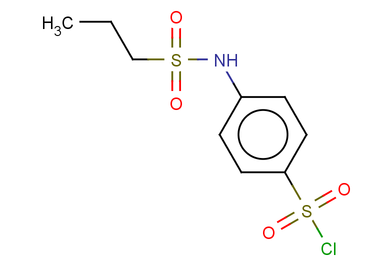 4-(propane-1-sulfonamido)benzene-1-sulfonyl chloride