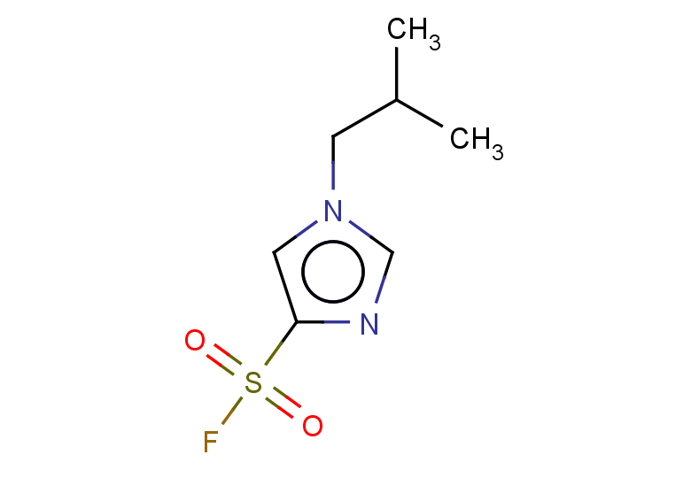 1-(2-methylpropyl)-1H-imidazole-4-sulfonyl fluoride