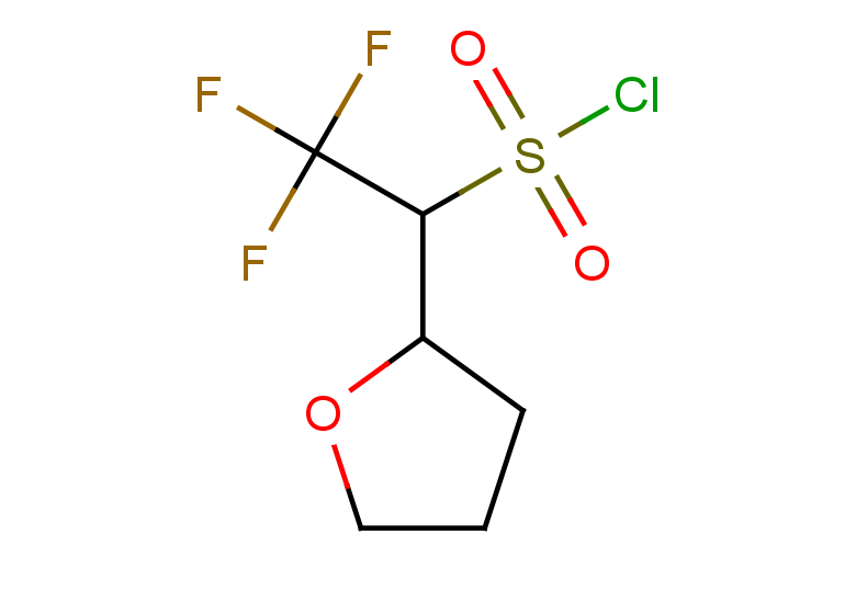 2,2,2-trifluoro-1-(oxolan-2-yl)ethane-1-sulfonyl chloride
