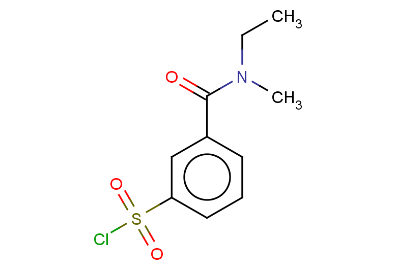 3-[ethyl(methyl)carbamoyl]benzene-1-sulfonyl chloride