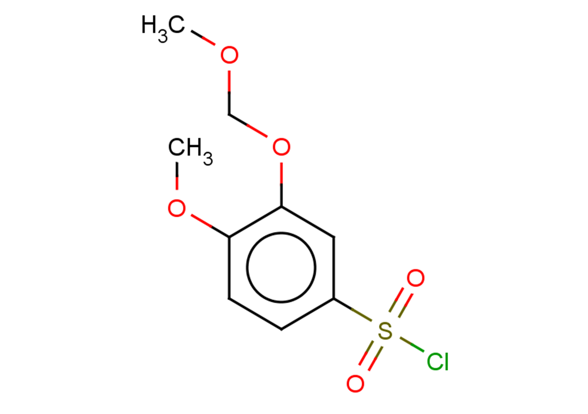 4-methoxy-3-(methoxymethoxy)benzene-1-sulfonyl chloride