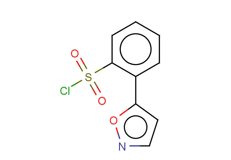 2-(1,2-oxazol-5-yl)benzene-1-sulfonyl chloride