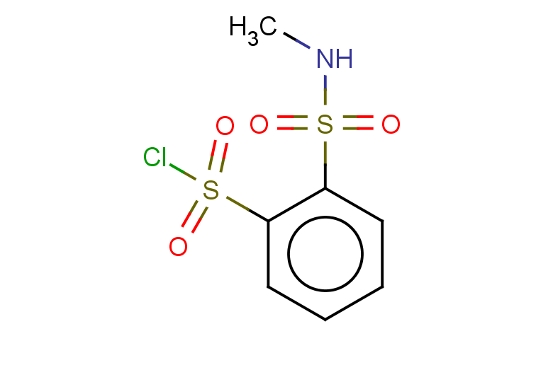 2-(methylsulfamoyl)benzene-1-sulfonyl chloride