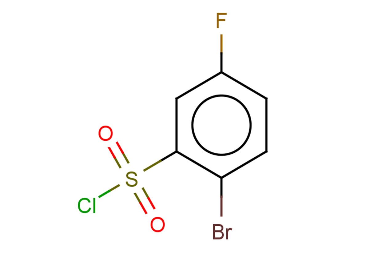 2-bromo-5-fluorobenzene-1-sulfonyl chloride