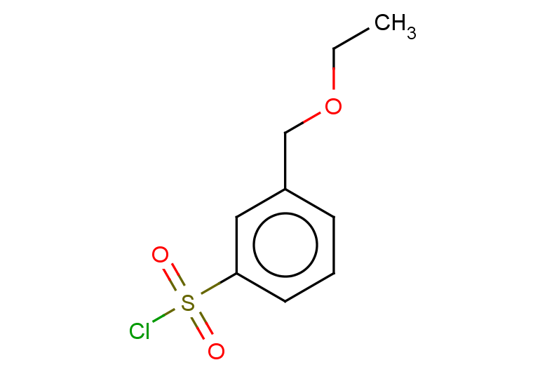 3-(ethoxymethyl)benzene-1-sulfonyl chloride