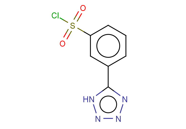 3-(1H-1,2,3,4-tetrazol-5-yl)benzene-1-sulfonyl chloride