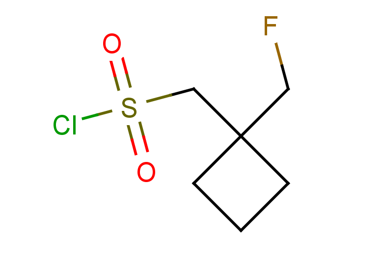 [1-(fluoromethyl)cyclobutyl]methanesulfonyl chloride