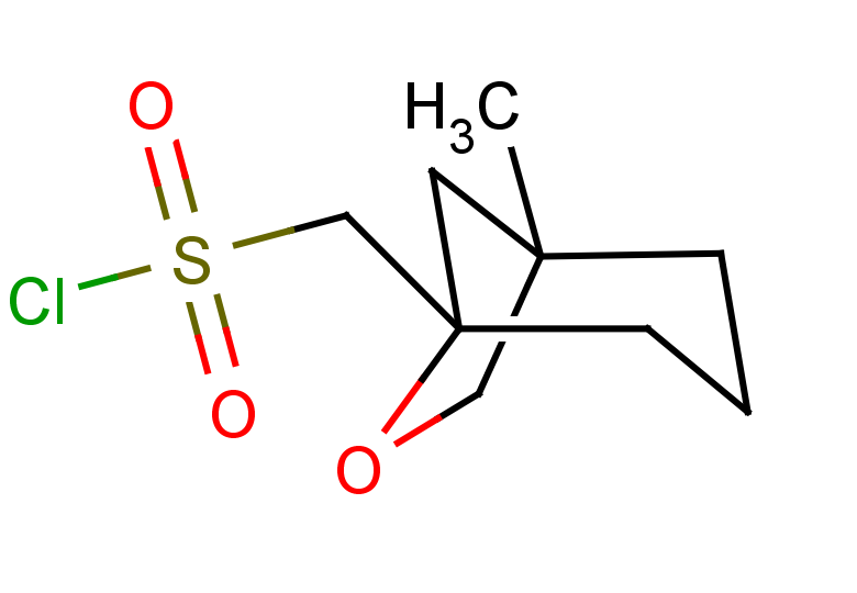 {1-methyl-6-oxabicyclo[3.2.1]octan-5-yl}methanesulfonyl chloride