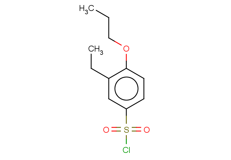 3-ethyl-4-propoxybenzene-1-sulfonyl chloride