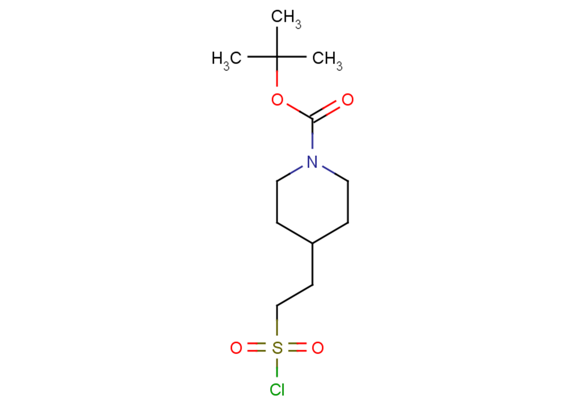 tert-butyl 4-[2-(chlorosulfonyl)ethyl]piperidine-1-carboxylate