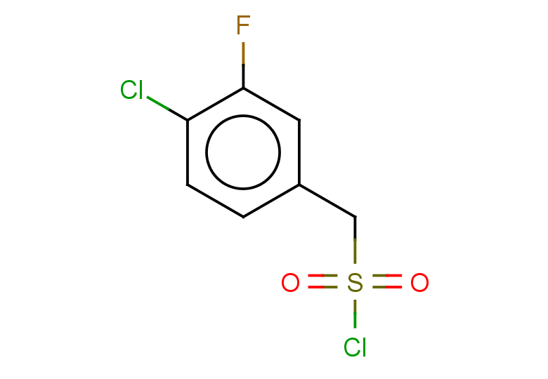 (4-chloro-3-fluorophenyl)methanesulfonyl chloride