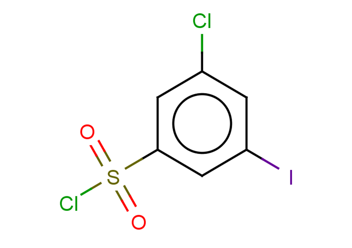 3-chloro-5-iodobenzene-1-sulfonyl chloride