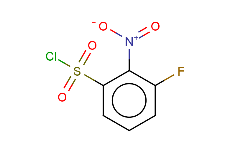 3-fluoro-2-nitrobenzene-1-sulfonyl chloride