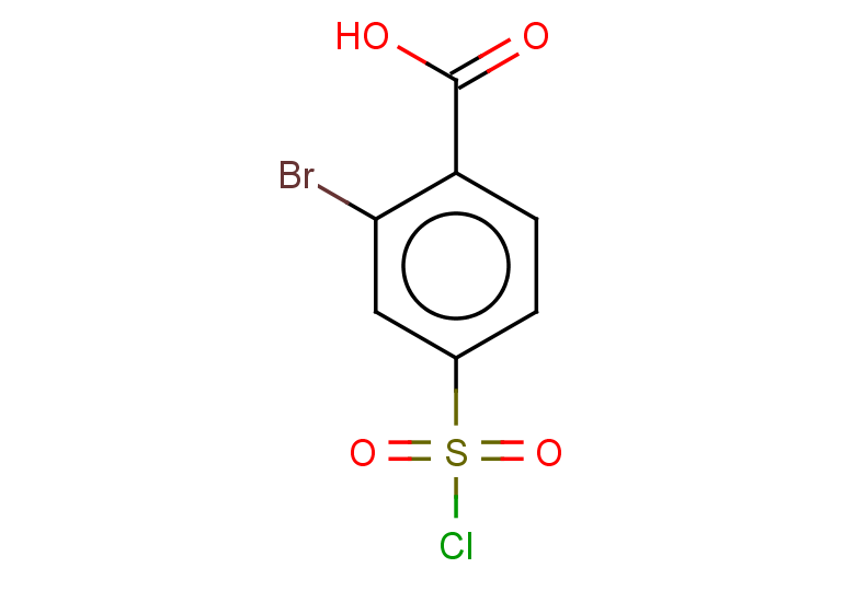 2-bromo-4-(chlorosulfonyl)benzoic acid