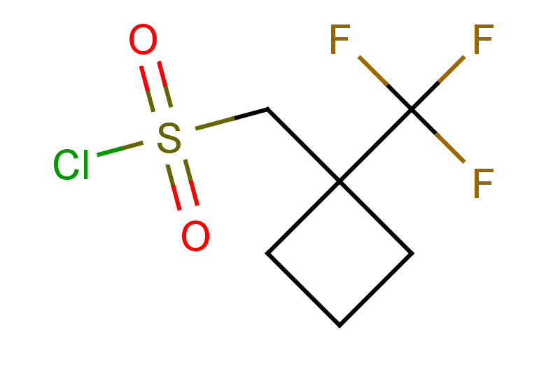 [1-(trifluoromethyl)cyclobutyl]methanesulfonyl chloride