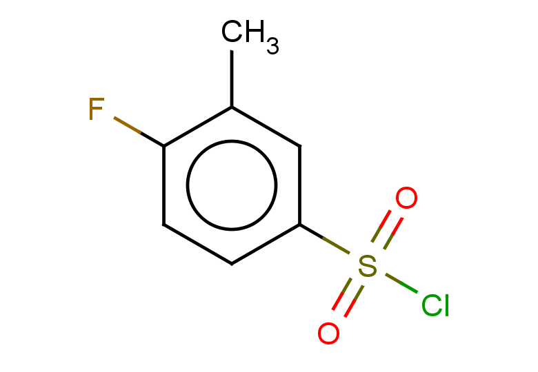 4-fluoro-3-methylbenzene-1-sulfonyl chloride