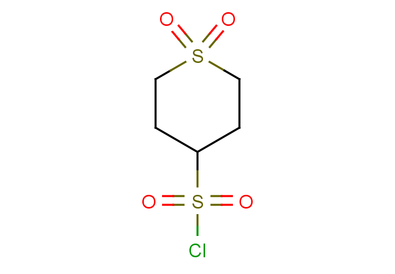 1,1-dioxo-1lambda6-thiane-4-sulfonyl chloride