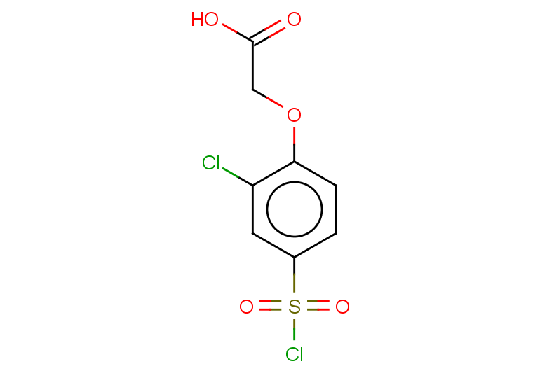 2-[2-chloro-4-(chlorosulfonyl)phenoxy]acetic acid