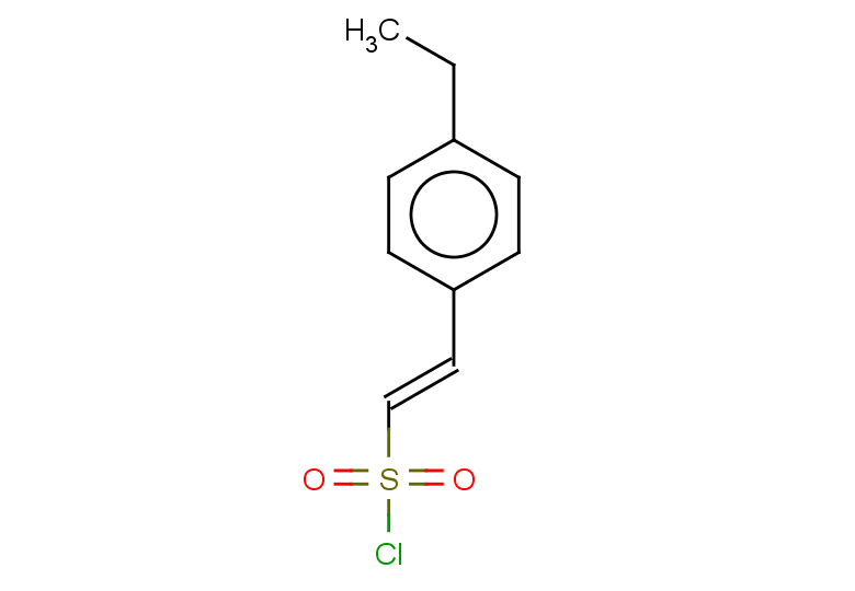(E)-2-(4-ethylphenyl)ethene-1-sulfonyl chloride