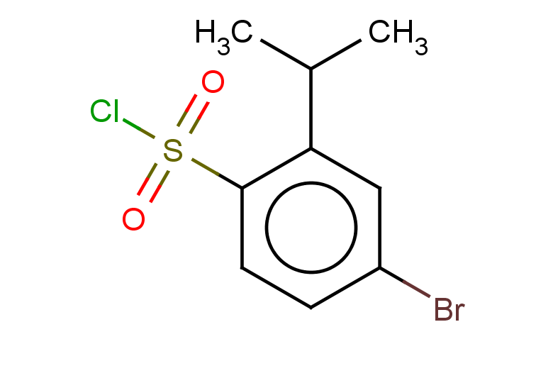 4-bromo-2-(propan-2-yl)benzene-1-sulfonyl chloride
