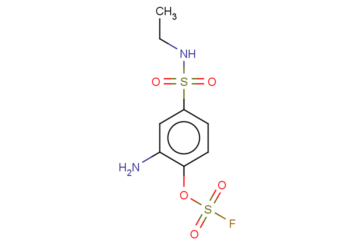 2-amino-4-(ethylsulfamoyl)phenyl sulfurofluoridate