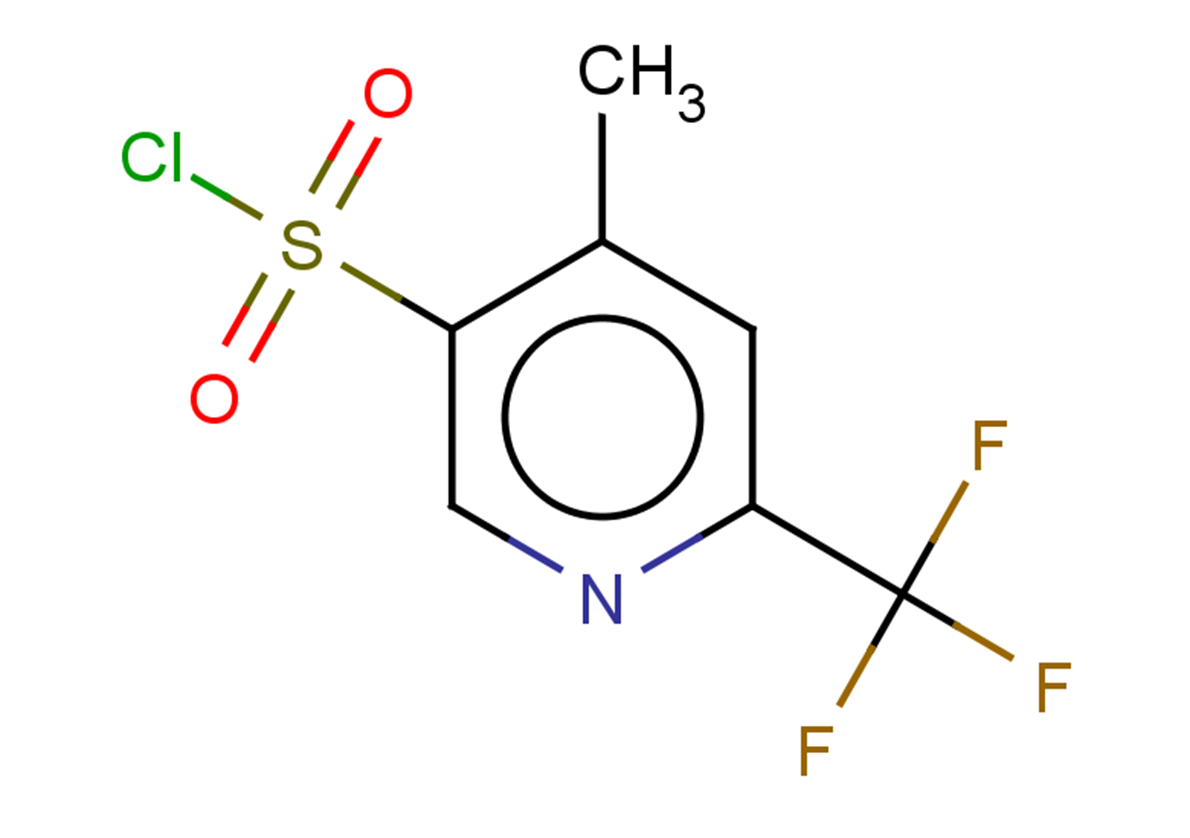 4-methyl-6-(trifluoromethyl)pyridine-3-sulfonyl chloride
