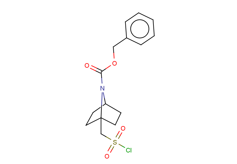 benzyl 1-[(chlorosulfonyl)methyl]-7-azabicyclo[2.2.1]heptane-7-carboxylate