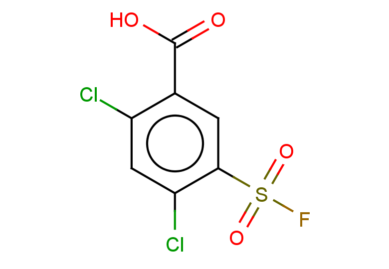 2,4-dichloro-5-(fluorosulfonyl)benzoic acid