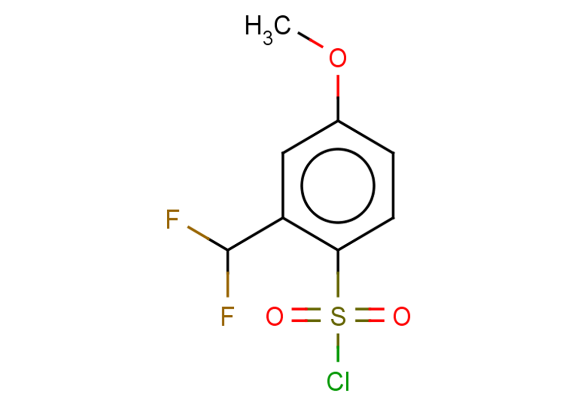 2-(difluoromethyl)-4-methoxybenzene-1-sulfonyl chloride