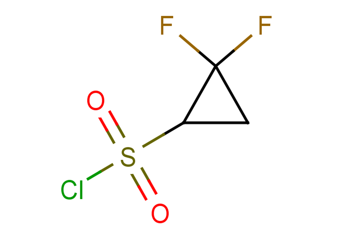 2,2-difluorocyclopropane-1-sulfonyl chloride
