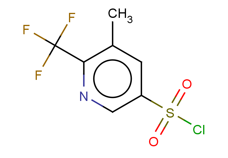 5-methyl-6-(trifluoromethyl)pyridine-3-sulfonyl chloride