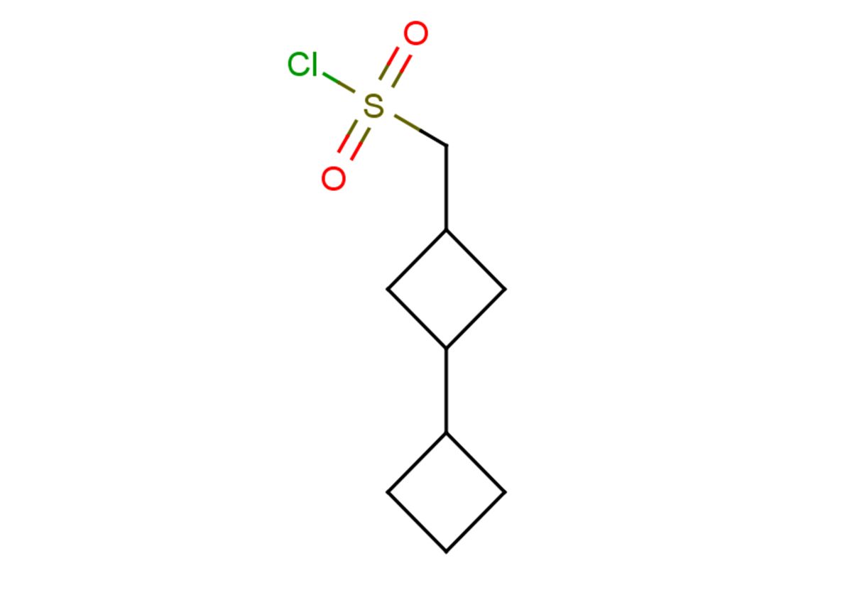 (3-cyclobutylcyclobutyl)methanesulfonyl chloride, Mixture of diastereomers