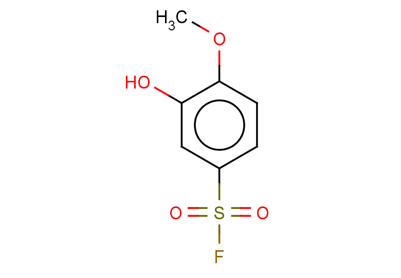 3-hydroxy-4-methoxybenzene-1-sulfonyl fluoride