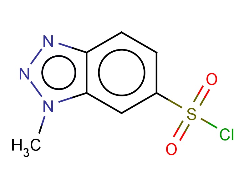 1-methyl-1H-1,2,3-benzotriazole-6-sulfonyl chloride