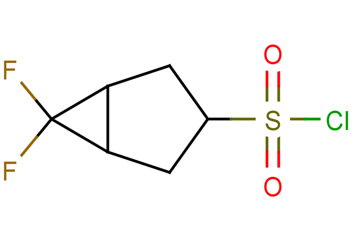 6,6-difluorobicyclo[3.1.0]hexane-3-sulfonyl chloride, Mixture of diastereomers